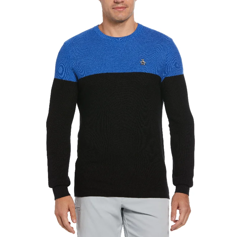 Heritage Color Block Golf Sweater