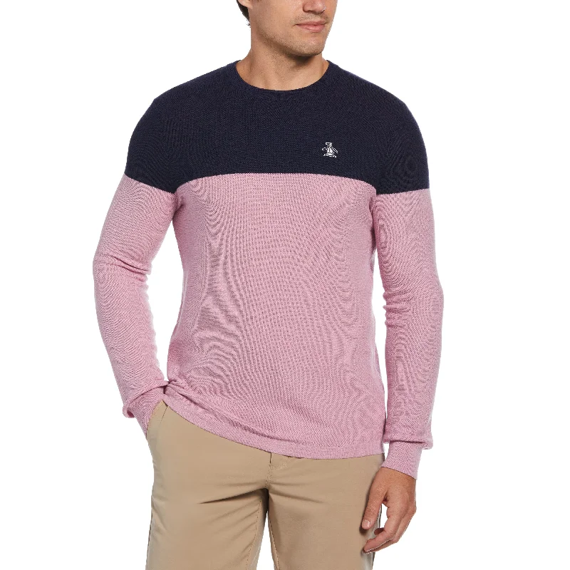 Heritage Color Block Golf Sweater