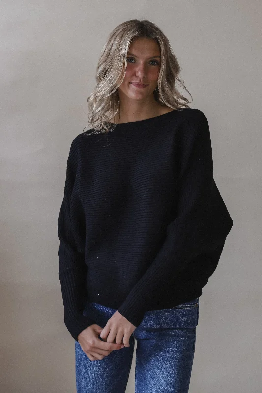 Black Bubble Sweater