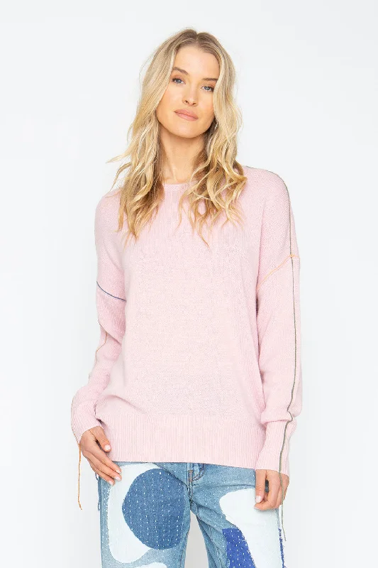 Bubble Sweater - Powder Pink