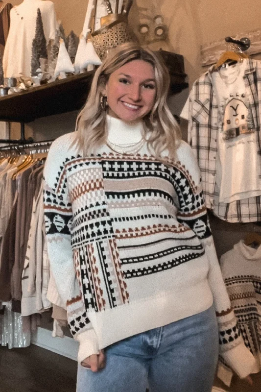 Geo Sweater