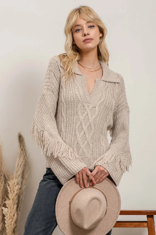 Julian Fringe Sweater