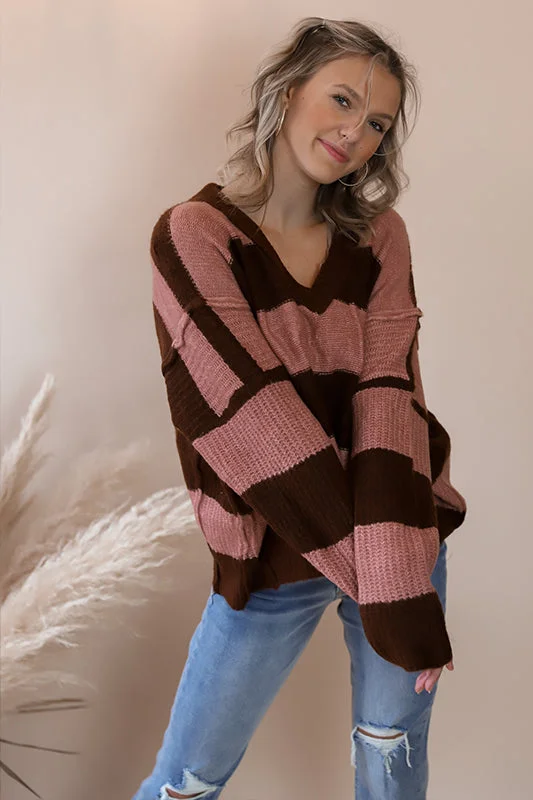 Lissy Mauve Sweater