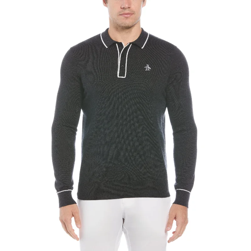 The Earl Merino Wool Blend Golf Sweater