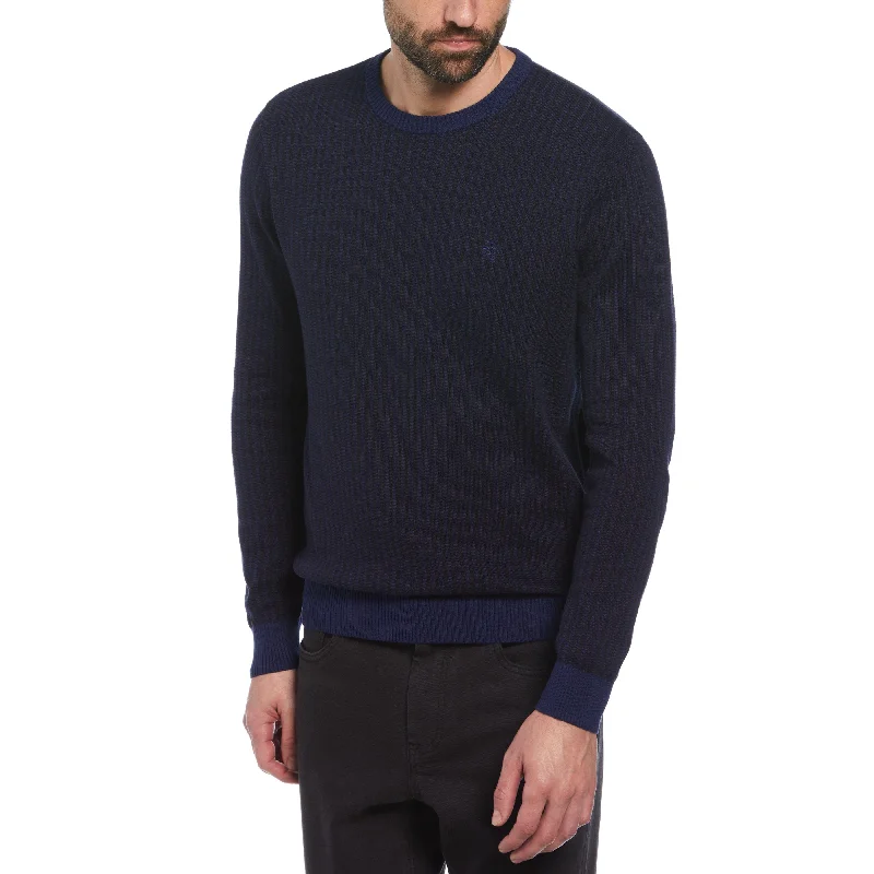 Tonal Jacquard Sweater