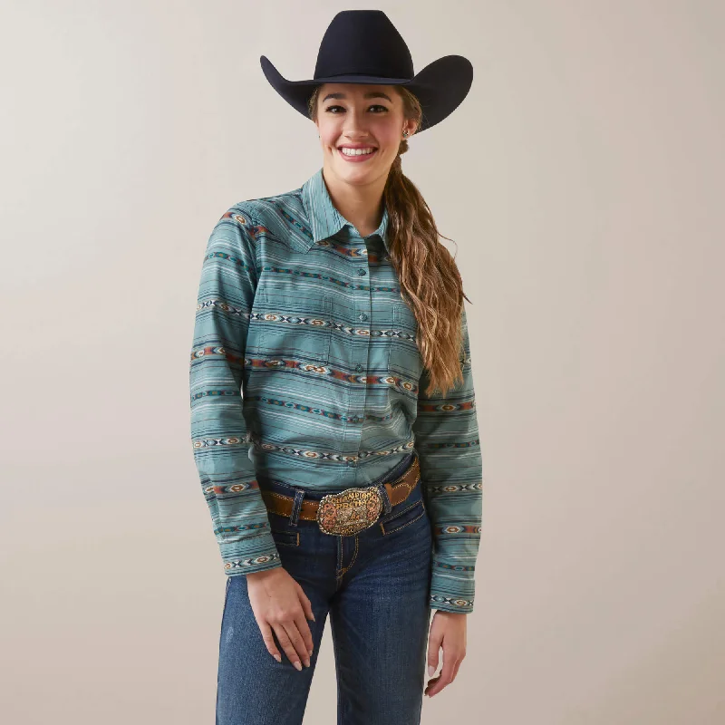 Women's Ariat REAL Billie Jean Button Down Shirt #10046043