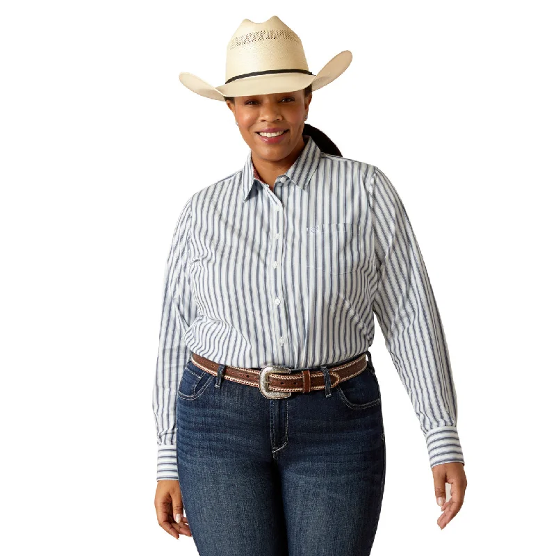 Women's Ariat Wrinkle Resist Kirby Stretch Button Down Shirt #10051333X