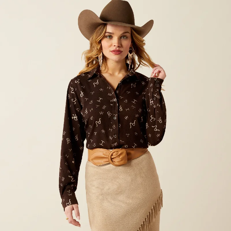 Women's Ariat Homestyle Button Down Shirt #10052970