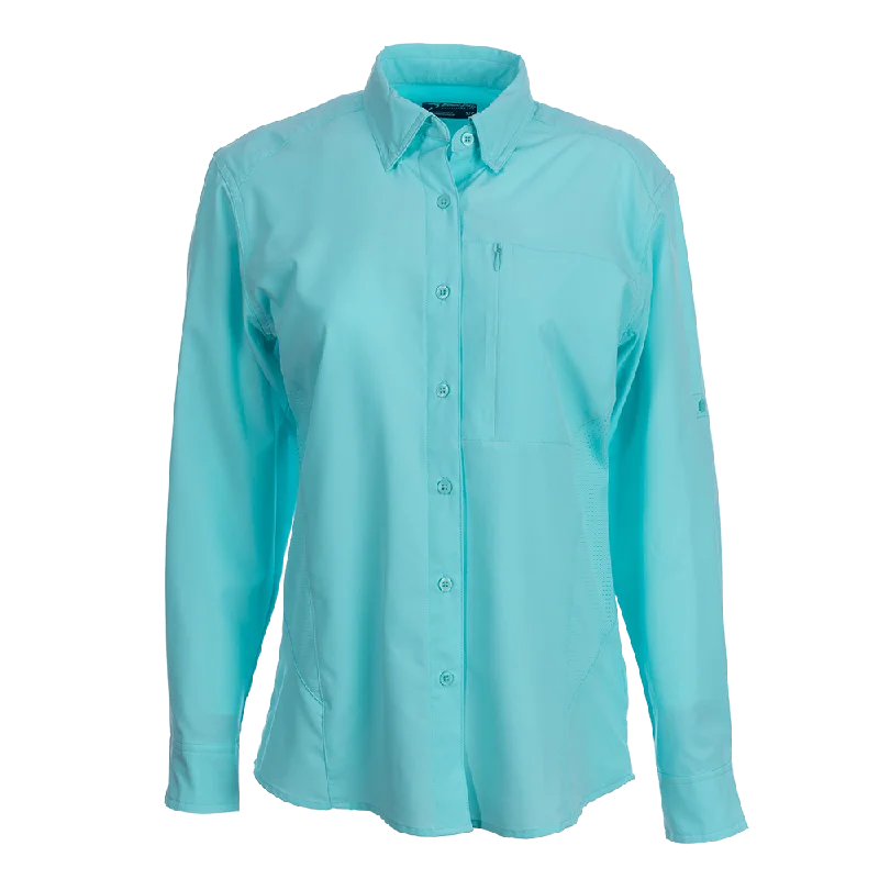 Clearwater Women's Long Sleeve Shirt Featuring BloodGuard