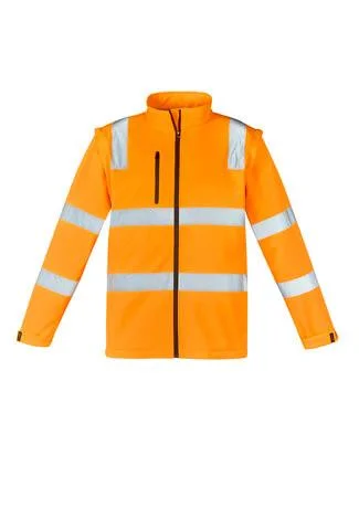 Syzmik  Unisex Hi Vis Vic Rail 2 In 1 Softshell Jacket (ZJ780)