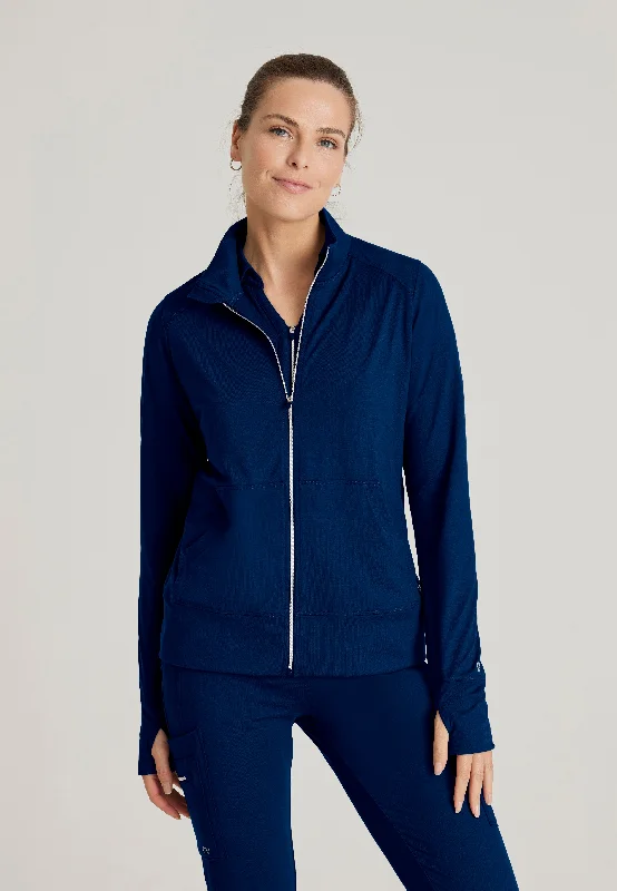 Arena Kangaroo Pocket Warm-Up Scrub Jacket