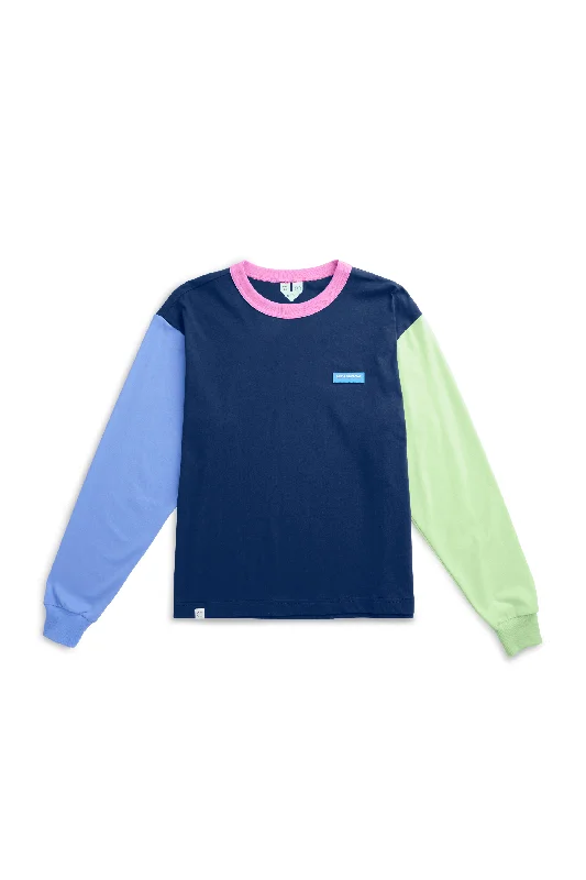 Womens STND01 Colourblock Long Sleeve T Shirt