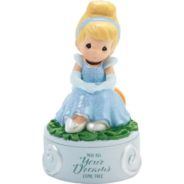 Precious Moments Disney Cinderella Dreams Come True Covered Box