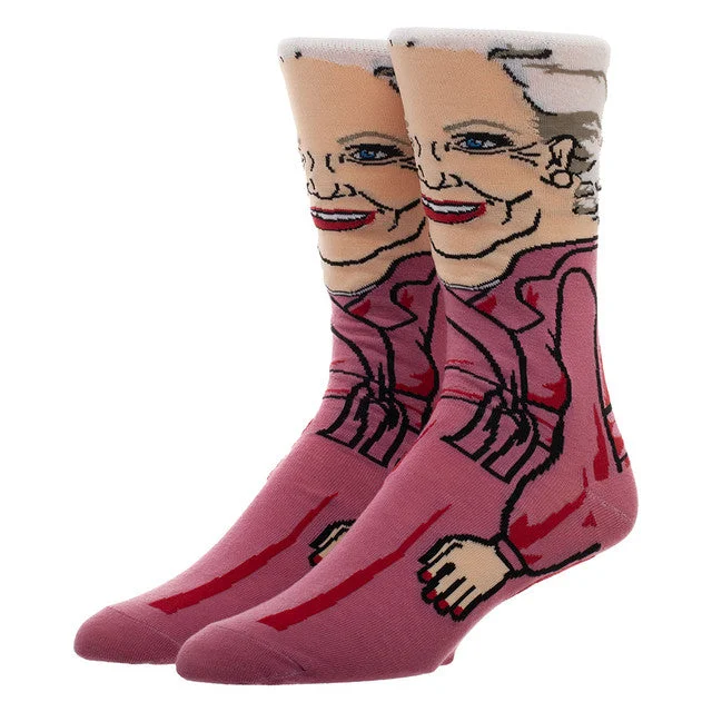 Golden Girls Rose 360 Character Crew Socks