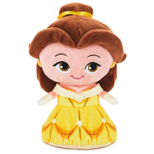 Hallmark Disney Beauty and the Beast Belle Reversible Stuffed Animal, 6.5"