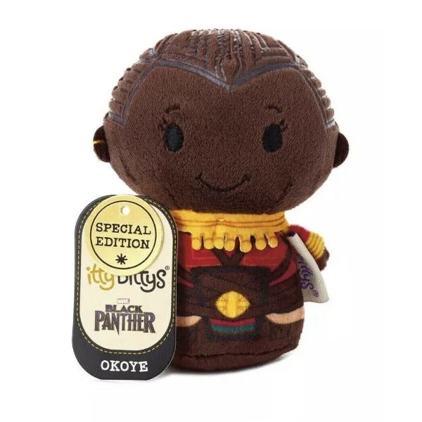 Hallmark itty bittys® Marvel Black Panther OKOYE Special Edition Plush