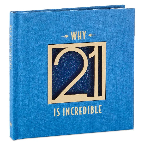 Hallmark Why 21 Is Incredible Book