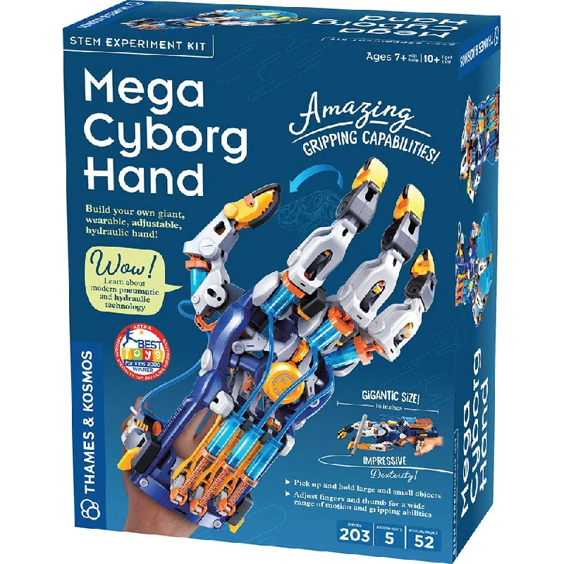 Mega Cyborg Hand STEM Model Building and Experiment Kit