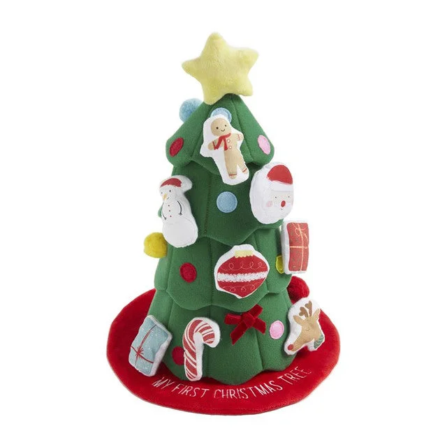 My First Christmas Tree with Ornaments Set of 9