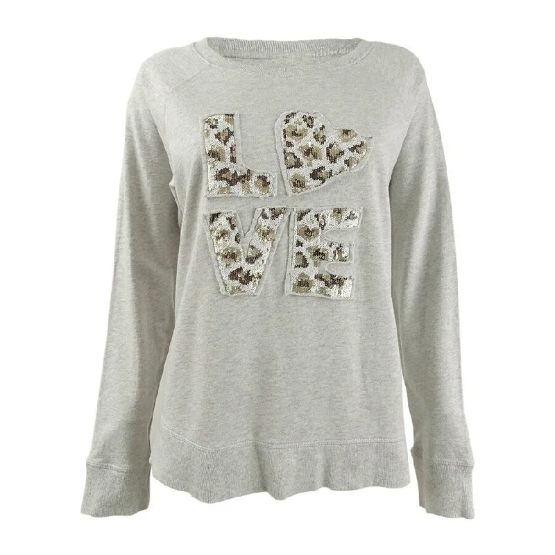 Style & Co Women's Cotton Graphic Sweatshirt