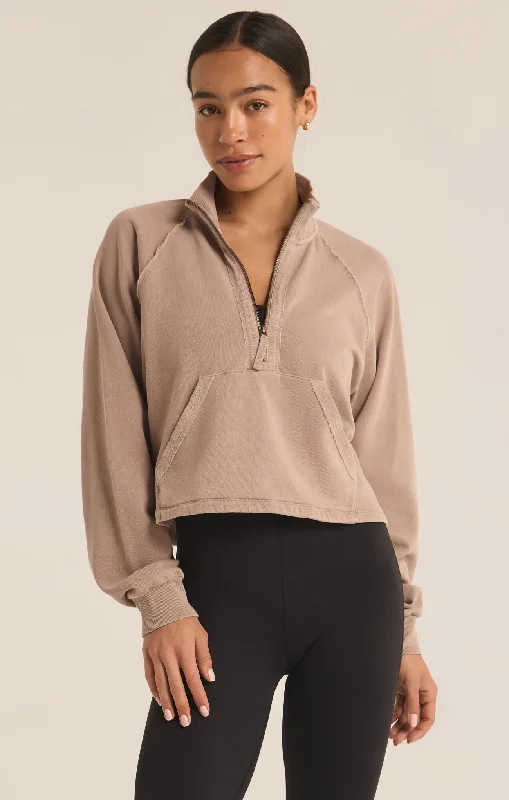 Z Supply - On The Run Half Zip Sweatshirt