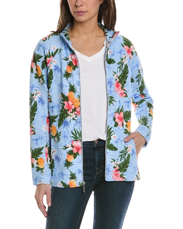 Tommy Bahama Aruba Beach Blooms Full Zip Sweatshirt