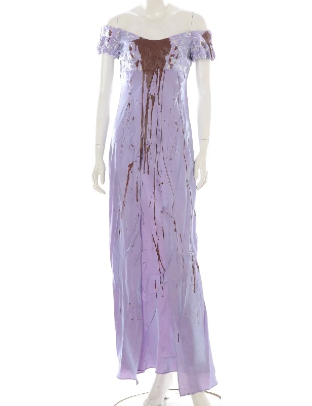 Reclaimed Bloody Halloween Prom Dress