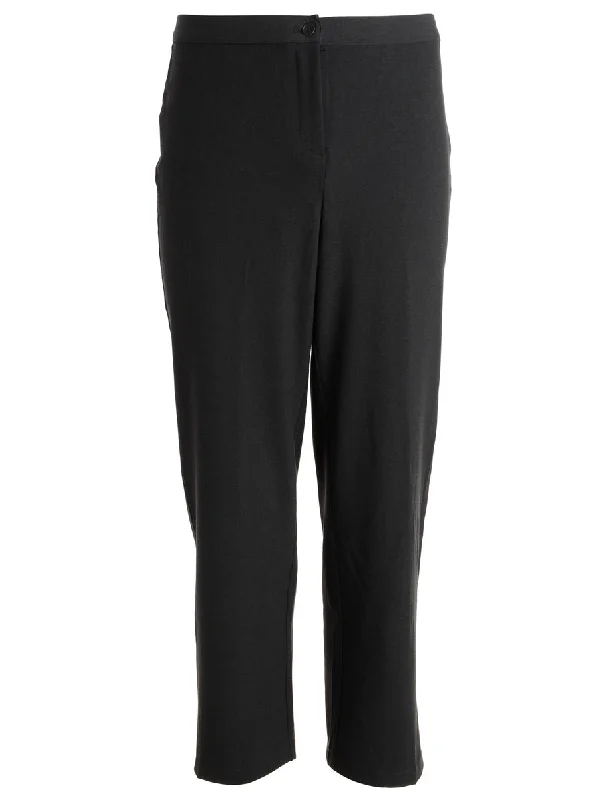 Reworked Cropped Dana Tapered Trousers - W32