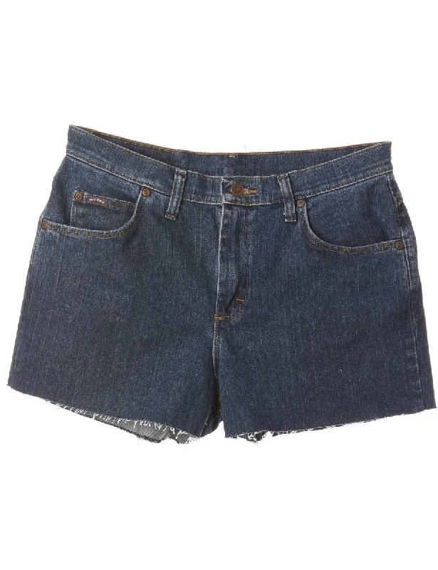 Reworked Molly Frayed Denim Shorts - W32