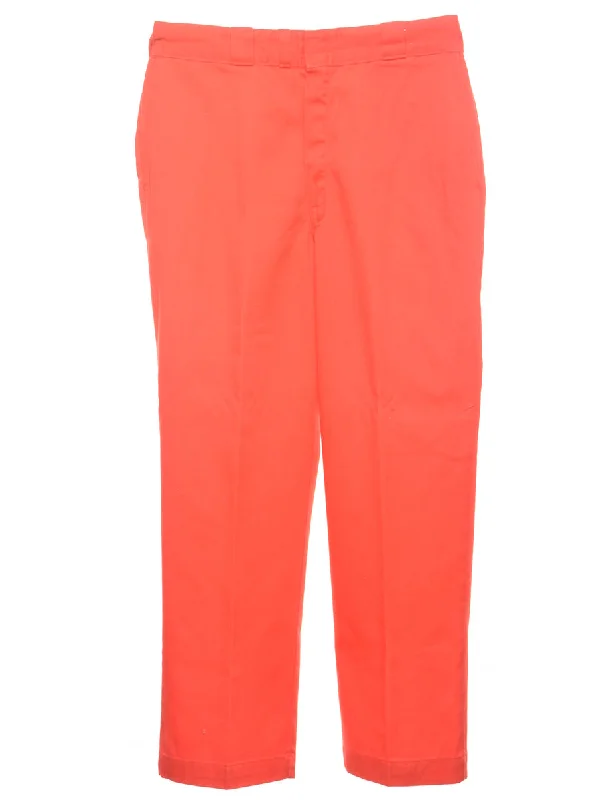 Red Suit Trousers - W33 L30