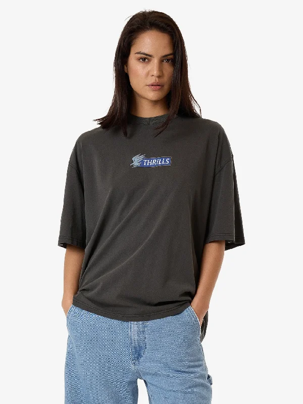 Allegiance Oversized Tee - Merch Black