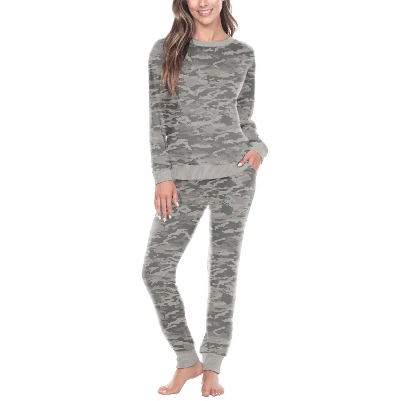 Honeydew Women's 2-Pc Super Soft Printed Soft Pajama Lounge Set