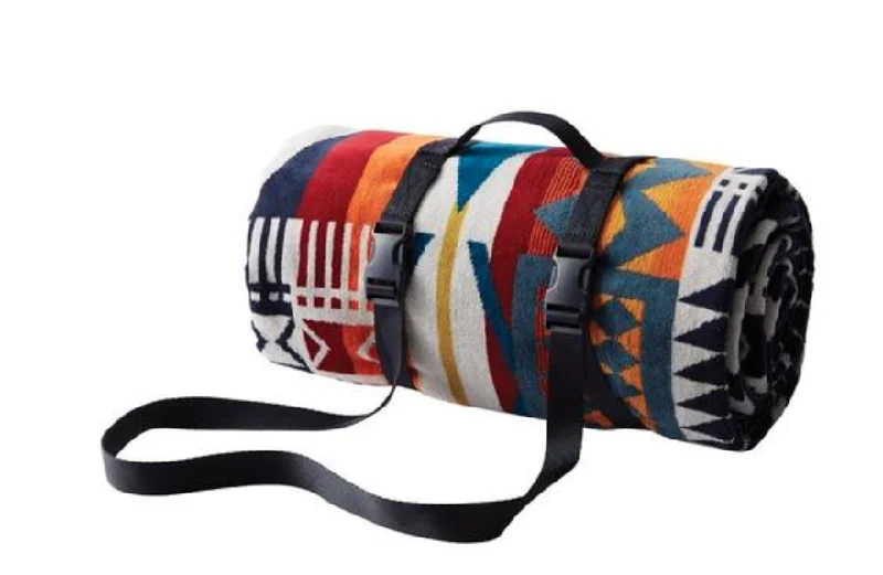 Pendleton Towel for Two with Carrier-Fire Legend Sunset