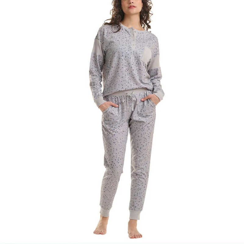 Splendid Women's 2-Piece PJ Soft French Terry Top and Pants Lounge Set