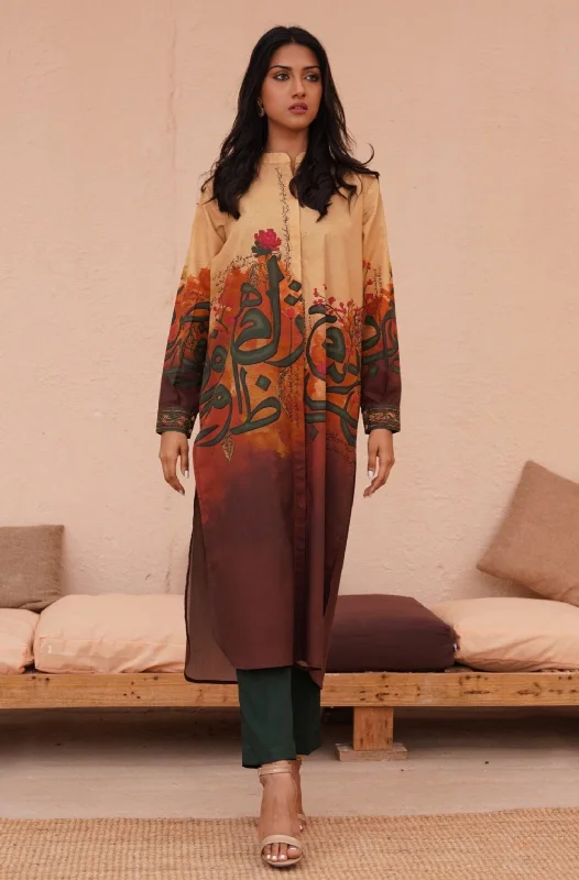 Noor Long Shirt - Shades of Sunset