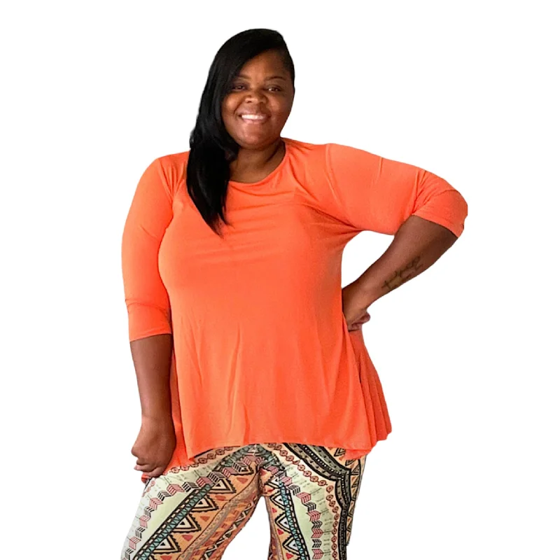 Plus size Copper Blouse