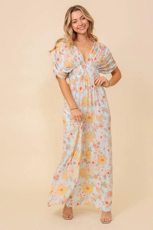 Spring Breeze Brunch Maxi Sundress